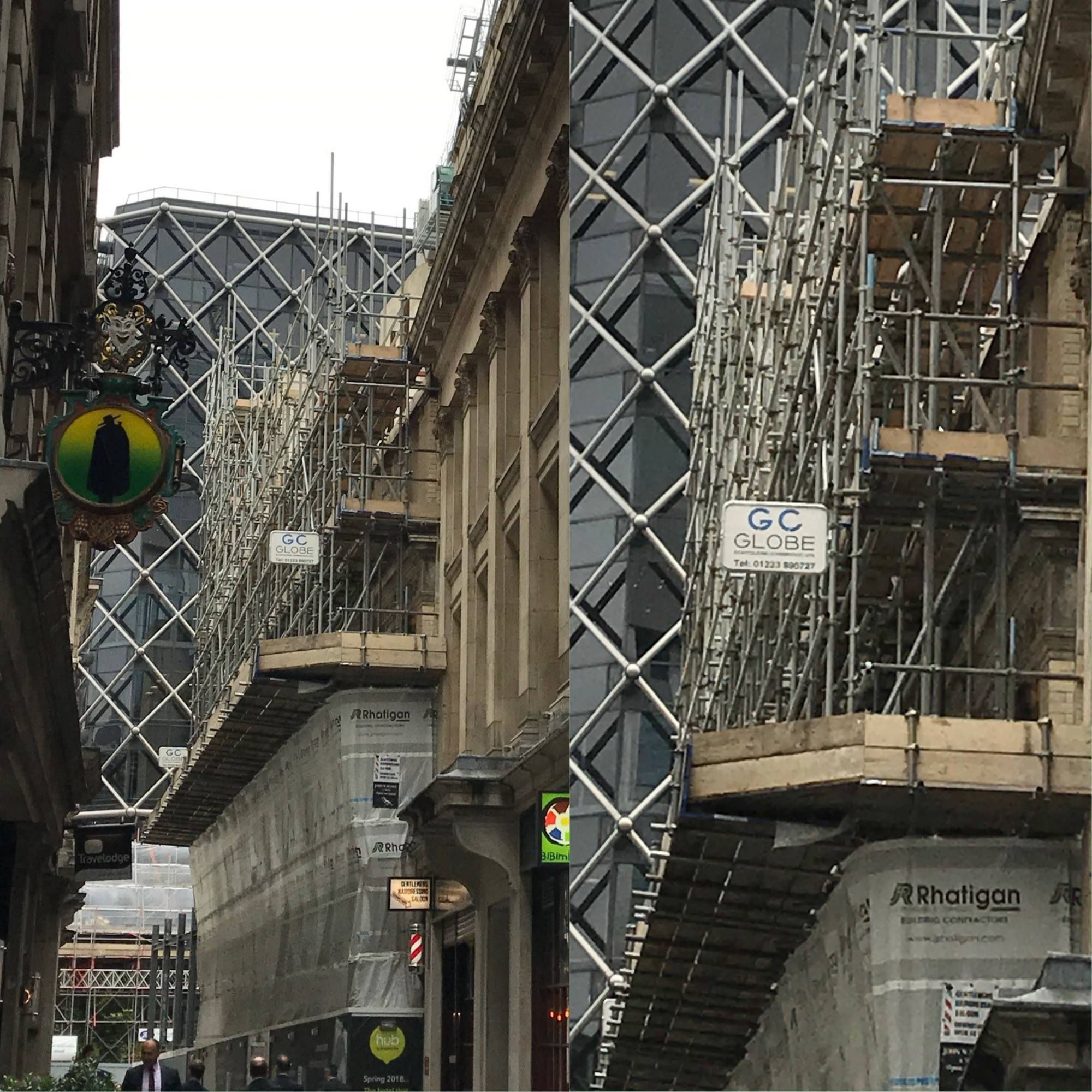 New Premier Inn - St Swithins Lane, Central London for JJ Rhatigan